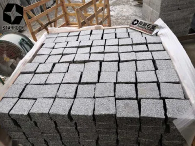 Cube Stone Natural Split China Grey Granite G654 Paver Kopfsteinpflaster für Einfahrten